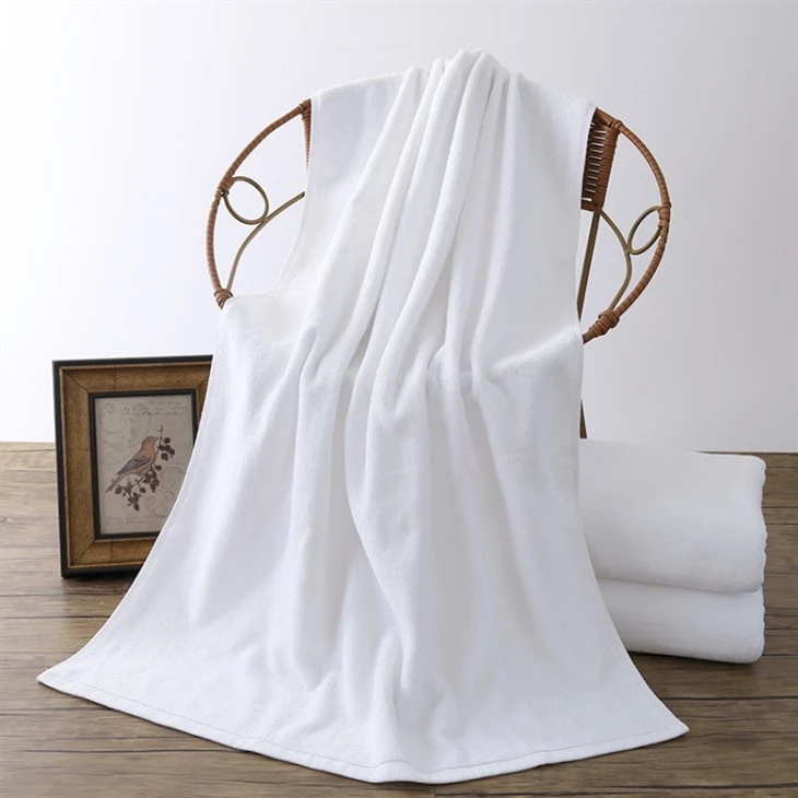 white towel hotel